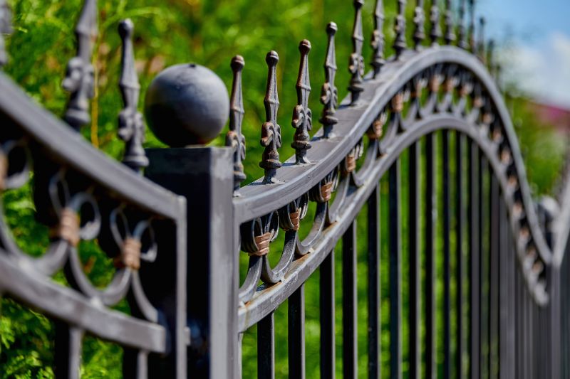 Decorative Iron Fence
