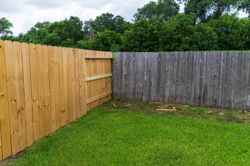 Completed Fence Installation